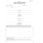 Affidavit Of Assets Fill Out And Sign Printable PDF Template SignNow