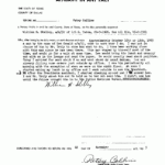 Affidavit Of Character Free Printable Documents