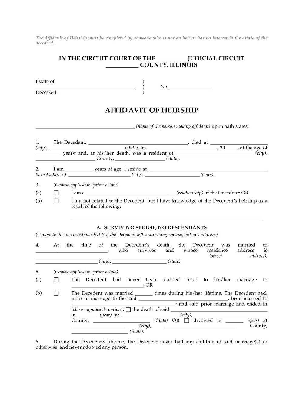 texas-affidavit-of-death-and-heirship-or-descent-free-form-2022