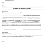 Affidavit Of Death Fill Out And Sign Printable PDF Template SignNow