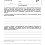 Affidavit Of Heirs Florida Fill Out And Sign Printable PDF Template