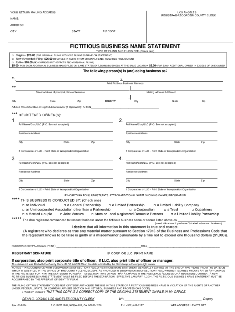 Affidavit Of Identity Form Los Angeles County Fill Online Printable