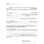Affidavit Of Marriage Relationship To Accompany I 130 Or I 751