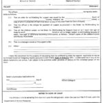 Download Affidavit For Termination Of Withholding Order For Support Form