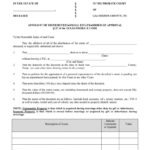 Download Free Galveston County Texas Small Estate Affidavit Form Form
