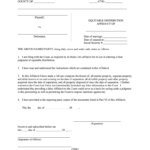 Equitable Distribution Affidavit Nc Fill Out And Sign Printable PDF