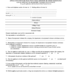 Fillable Form Rp 466 E Schoharie Application For Volunteer