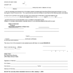 Fillable Form Se 3b Amended Affidavit Form In Relation To Settlement