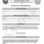 Florida Repossession Affidavit Fill Out And Sign Printable PDF