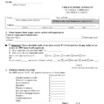 Form GS 016 Download Fillable PDF Or Fill Online Child Support