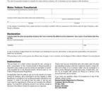 Form Mvu 27 Affidavit In Support Of A Claim For Exemption From Sales