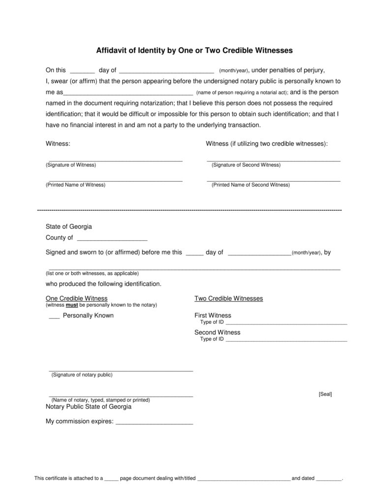 FREE 21 Affidavit Forms Sample Formats In PDF