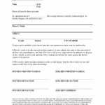 Free Colorado Motor Vehicle Bill Of Sale Form PDF EForms