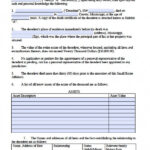 Free Mississippi Affidavit Of Heirship Vehicle Only 78014 Form