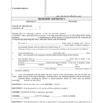 Heirship Affidavit Descent Michigan Doc Template PDFfiller