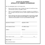 Joint Affidavit Format For Marriage Certificate Universal Network