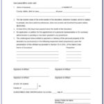 Probate Form 13100 Affidavit For Small Estates Universal Network