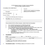 Small Estate Affidavit California Form 13100 Form Resume Examples