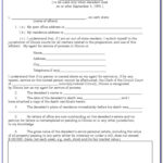 Small Estate Affidavit Form Texas Montgomery County Form Resume