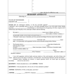 Tennessee Heirship Fill Online Printable Fillable Blank PdfFiller