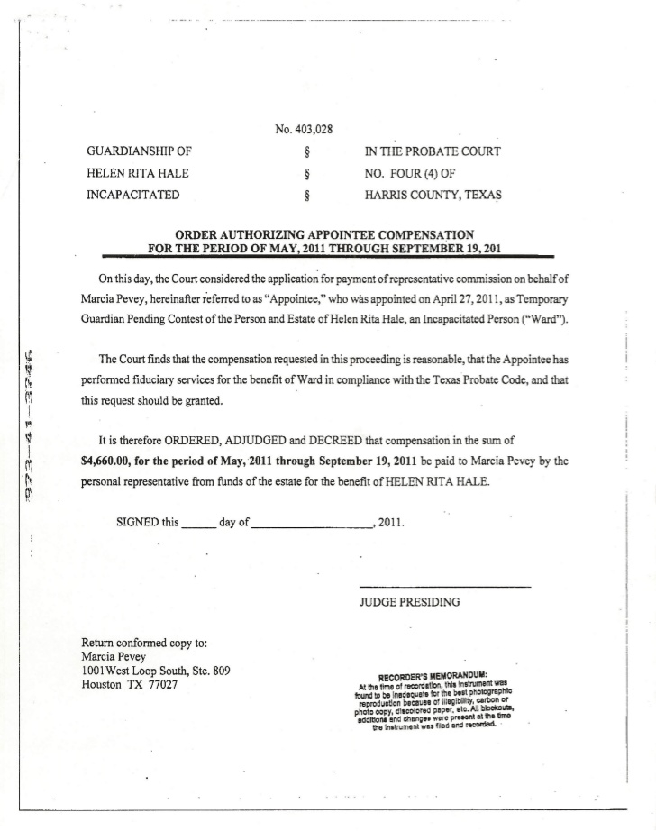 Affidavit Of Heirship Form Harris County Texas Universal Network