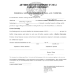 Affidavit Of Support Form Pennsylvania Free Download