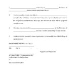 Canada Affidavit Of Execution Form Legal Forms And Business Templates