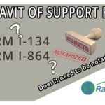 Does The Form I 134 Or Form I 864 Affidavit Of Support Need To Be