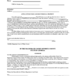 Fillable Affidavit For Foreclosure Of Personal Property Form State Of