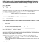Fillable Medical Certification For Family Members Form County Of