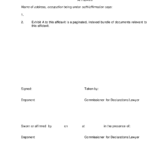 Form 04 Download Printable PDF Or Fill Online Affidavit Queensland