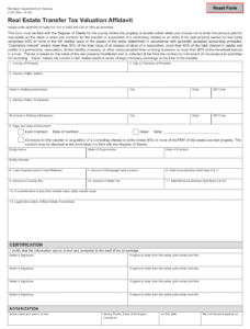 Form 2705 Download Fillable PDF Or Fill Online Real Estate Transfer Tax