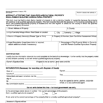 Form 3676 Affidavit Attesting That Qualified Agricultural Property