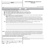 Form AOC G 250 Download Fillable PDF Or Fill Online Servicemembers