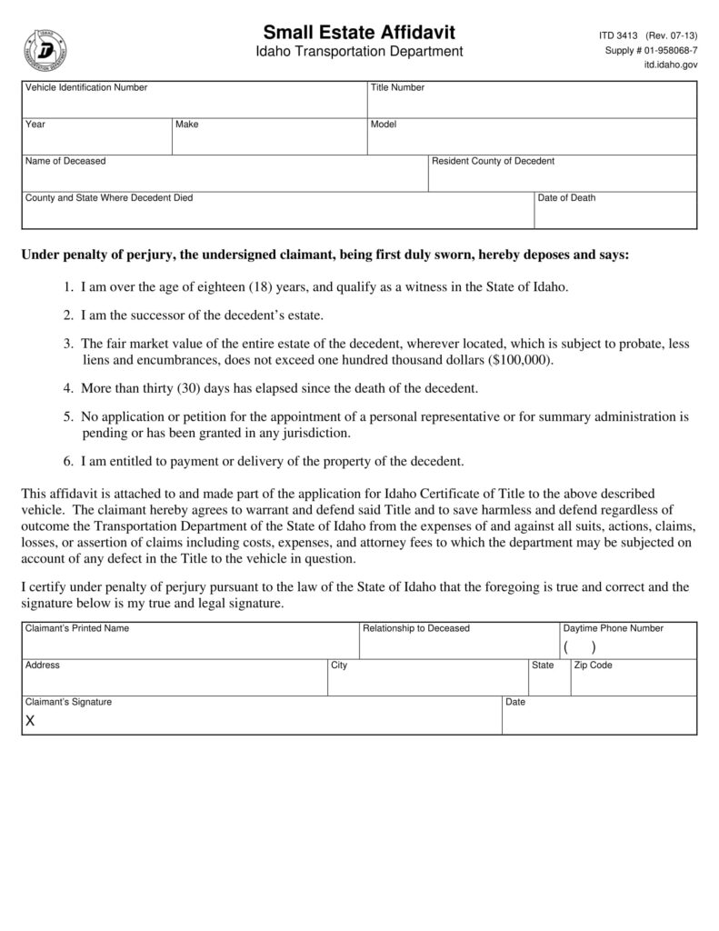 FREE 30 Affidavit Forms In PDF Ms Word Excel