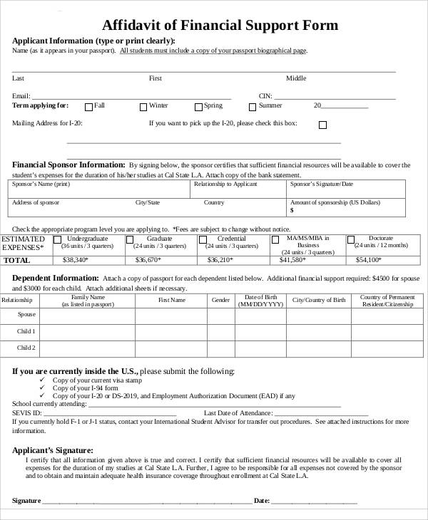 FREE 32 Affidavit Forms In PDF