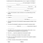 Free Alabama Small Estate Affidavit Form Word PDF EForms