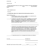 Free Printable AFFIDAVIT OF OWNERSHIP Options Form PDF