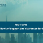 How To Write Affidavit Of Support And Guarantee For UAE