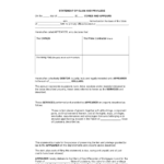 Louisiana Statement Of Claim And Privilege Form Free