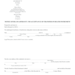 Notice Of Death Fill Out And Sign Printable PDF Template SignNow