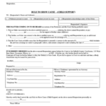 Rule To Show Cause Child Support Form Dekalb County Illinois