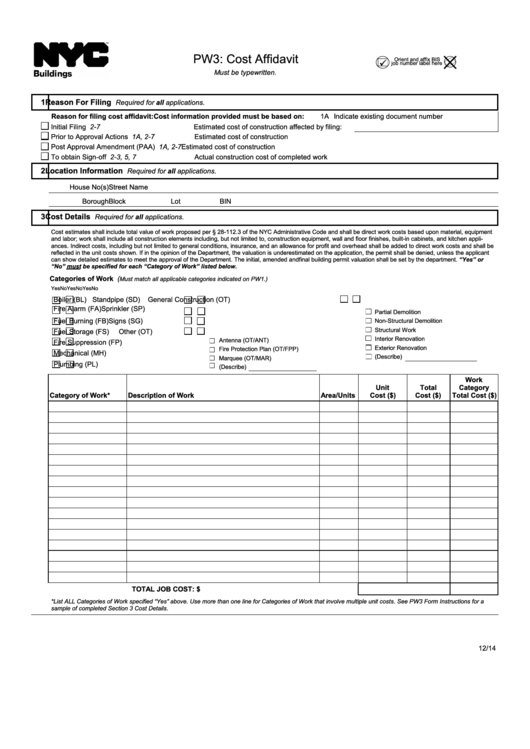 Top 19 New York City Department Of Buildings Forms And Templates Free 