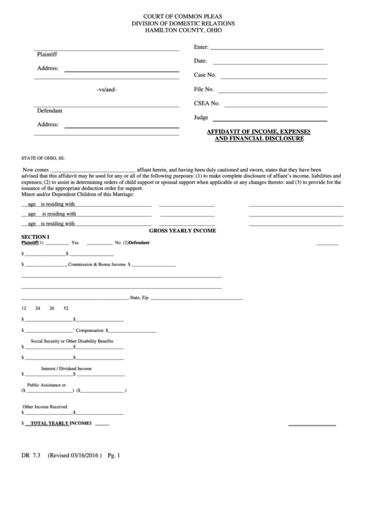 376 Ohio Court Forms And Templates Free To Download In PDF