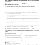 74 Affidavit Of Marriage For Immigration Sample Page 2 Free To Edit