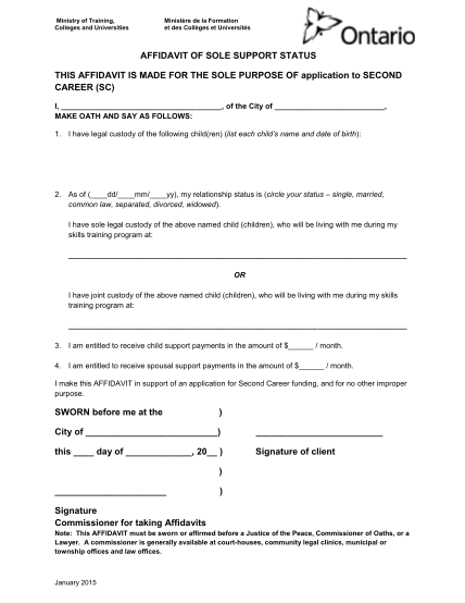 74 Affidavit Of Marriage For Immigration Sample Page 2 Free To Edit 