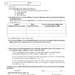 Affidavit Of Child Custody WikiForm