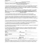 Affidavit Of Exempt Status Under The Workers Compensation Act