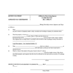 Affidavit Of Survivorship Ohio Fill Out And Sign Printable PDF