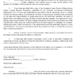Arkansas Affidavit Of Compliance Download Printable PDF Templateroller